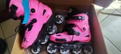 Patines en línea rosas HD Inline - miniatura 2