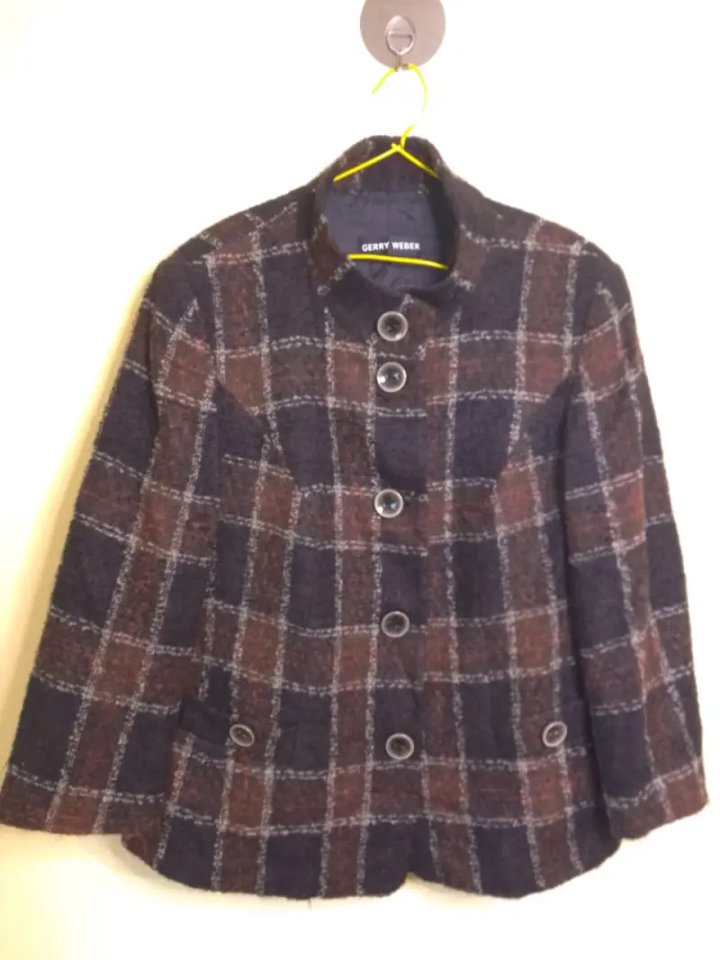 Chaqueta de lana a cuadros Gerry Weber - 2