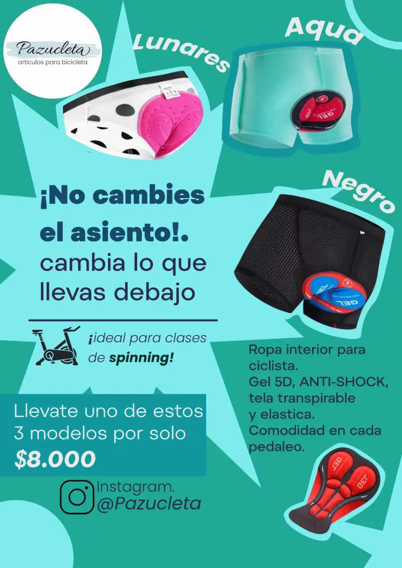 Ropa interior deportiva