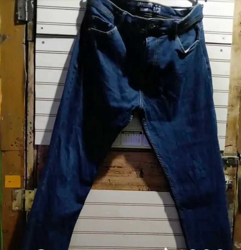 Jeans azul oscuro Opposite para hombre - 1