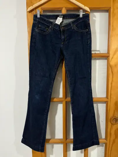 Jeans Morgan azul oscuro con detalle lurex - miniatura 1