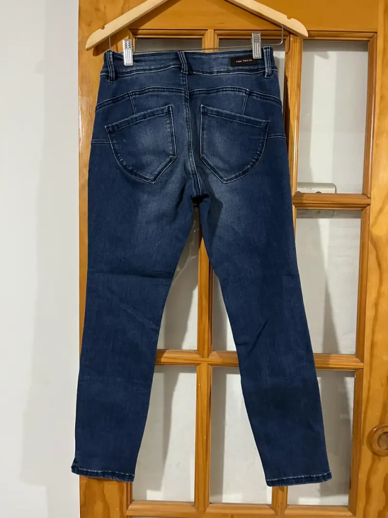 Jeans Tom Tailor Skinny Azul Oscuro - 2