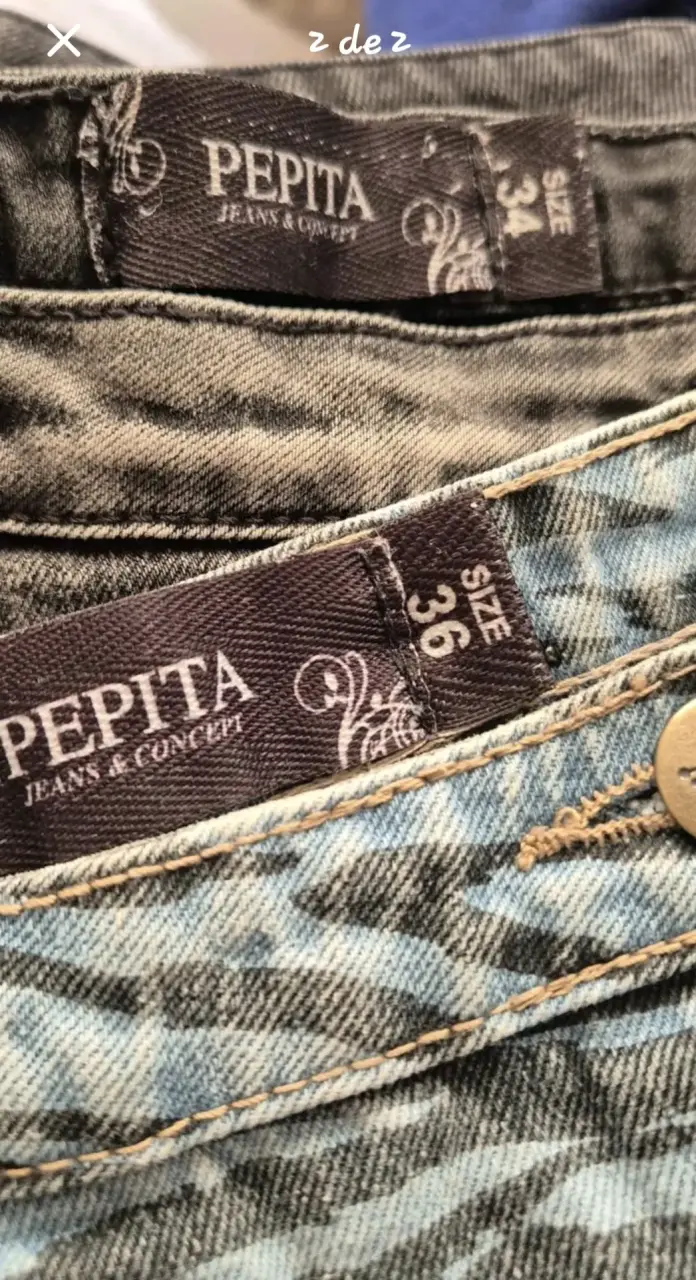 Falda shorts de mezclilla Pepita estampados - 2