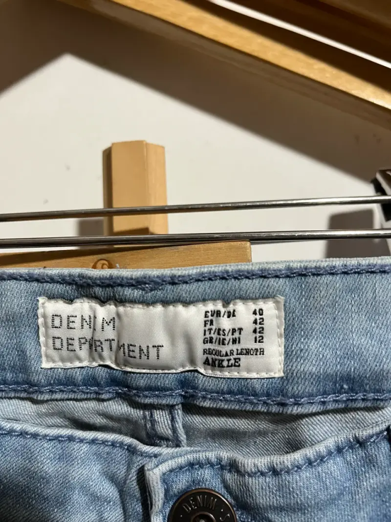 Jeans azul claro para mujer Denim Department - 3