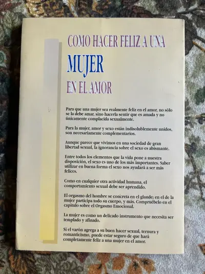 Libro 'Cómo Hacer Feliz a una Mujer' de Robert Hues - miniatura 3