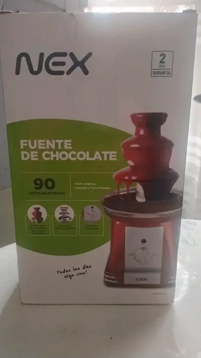 Fuente de Chocolate NEX Roja con Control de Calor - miniatura 4
