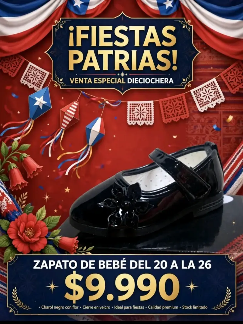 Zapatos de Mujer Charol Negro Talla 36-40 - 2