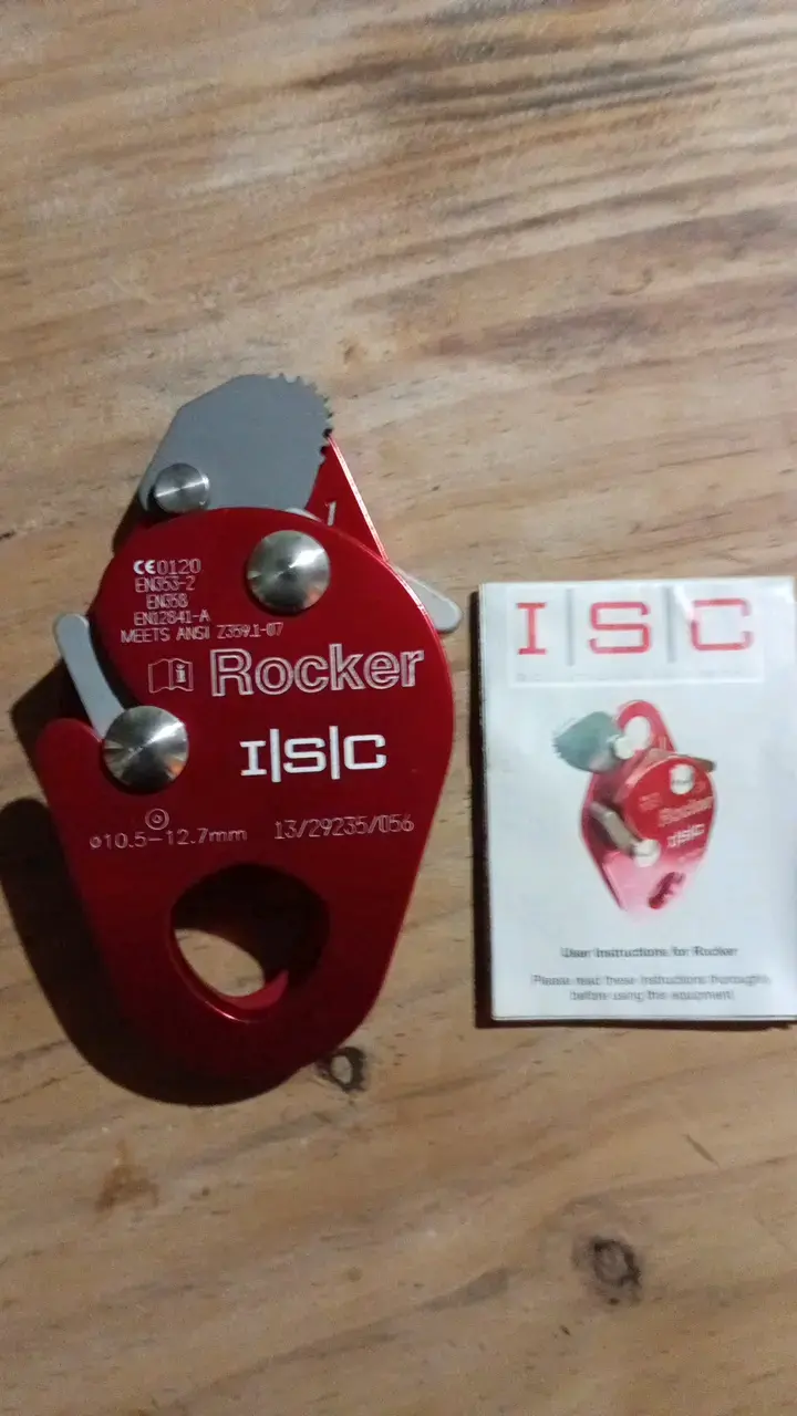 Dispositivo de seguridad ISC Rocker rojo - 2
