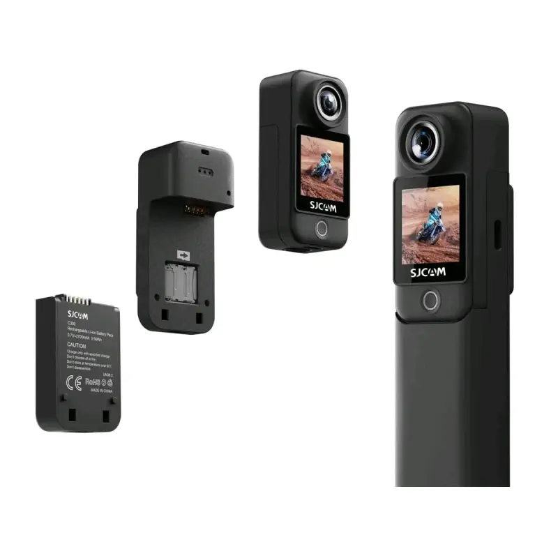 Cámara Deportiva SJCAM C300 4K GYRO Wifi IP68 30Mt - 4