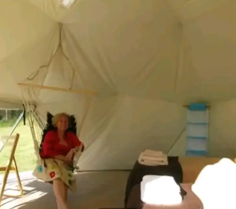 Domo Geodésico para Camping con Accesorios - 4