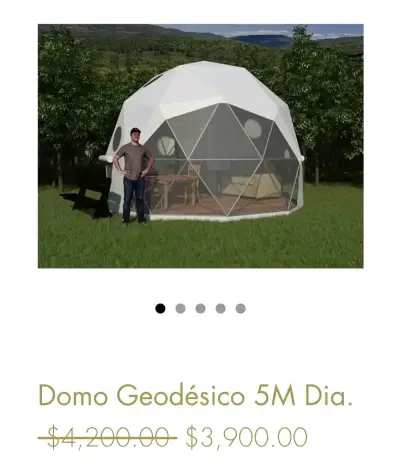 Domo Geodésico para Camping con Accesorios - miniatura 5