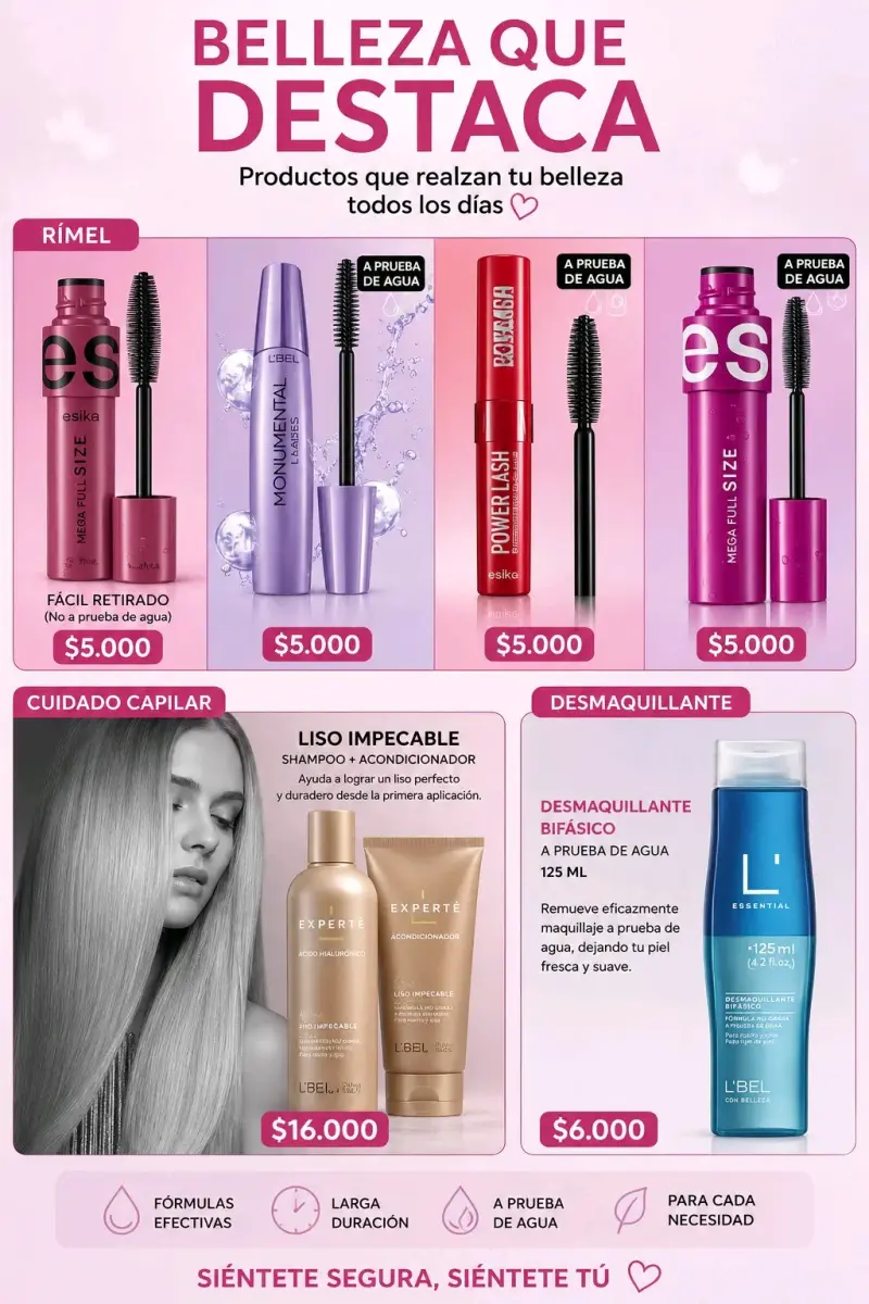 Artículos de belleza