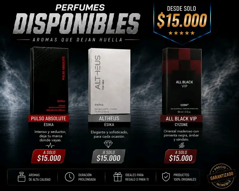 Perfumes de hombre
