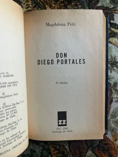 Libro 'Don Diego Portales' de Magdalena Petit - miniatura 2