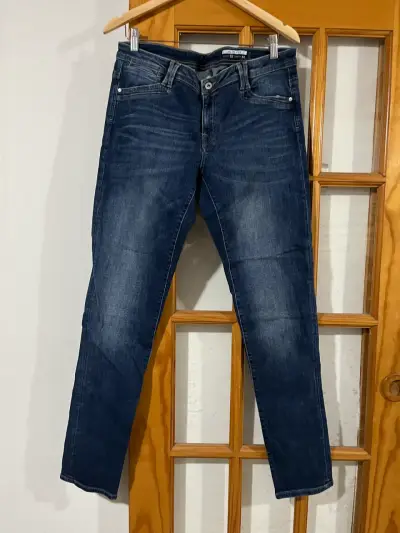 Jeans Slim Fit Azul Talla 32/34 - miniatura 1