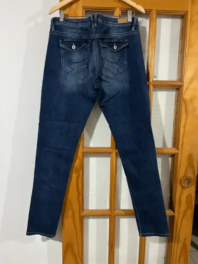 Jeans Slim Fit Azul Talla 32/34 - miniatura 2