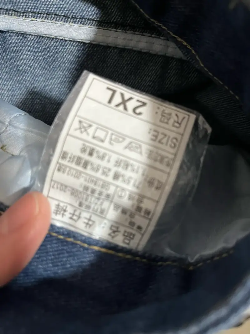 Jeans azul oscuro talla 2XL para hombre - 3