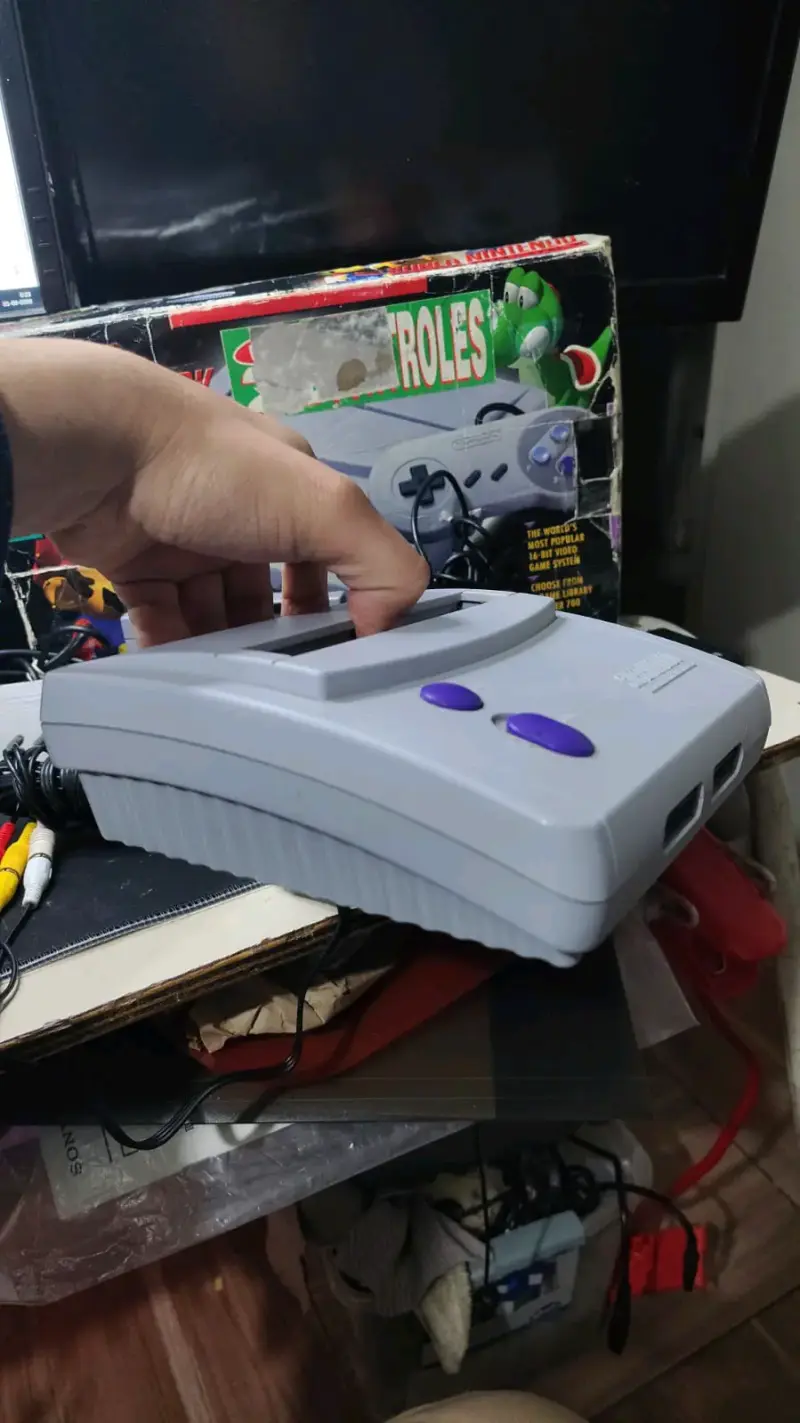 Consola Super Nintendo con caja original - 2