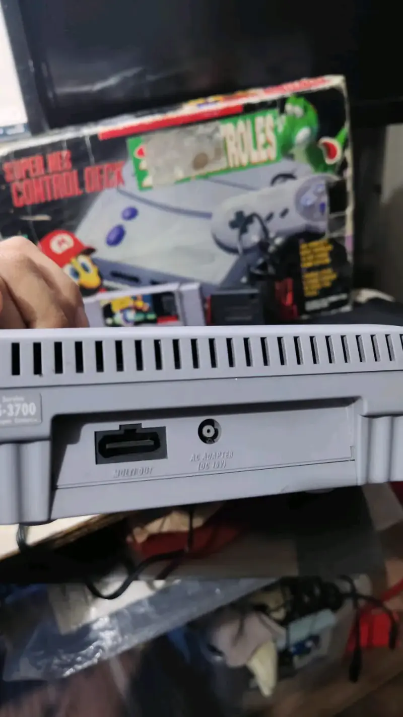 Consola Super Nintendo con caja original - 3