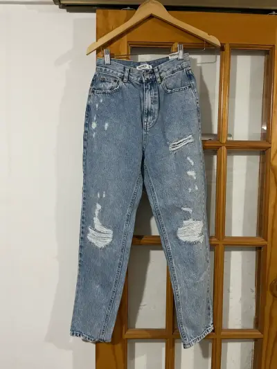 Jeans desgastados azul claro Pull&Bear talla 34 - miniatura 1