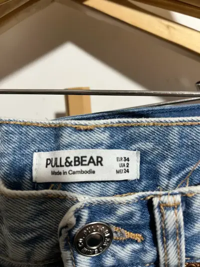 Jeans desgastados azul claro Pull&Bear talla 34 - miniatura 3