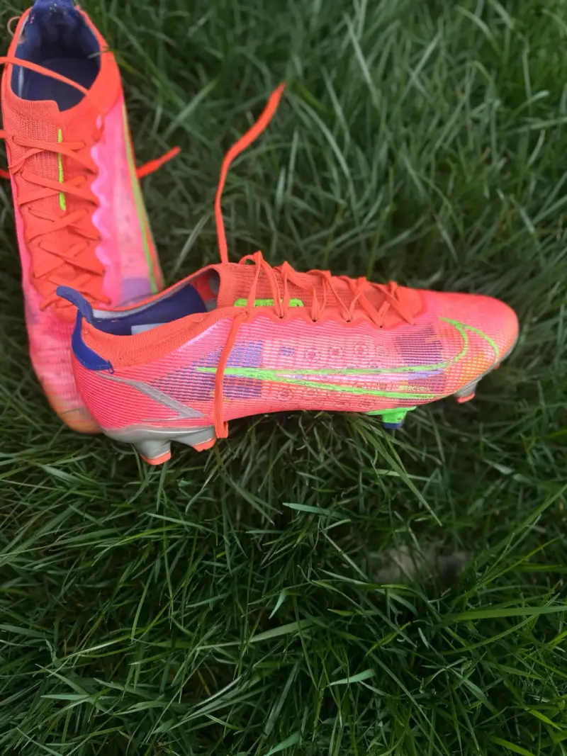 Zapatillas de fútbol Nike Mercurial naranja - 3