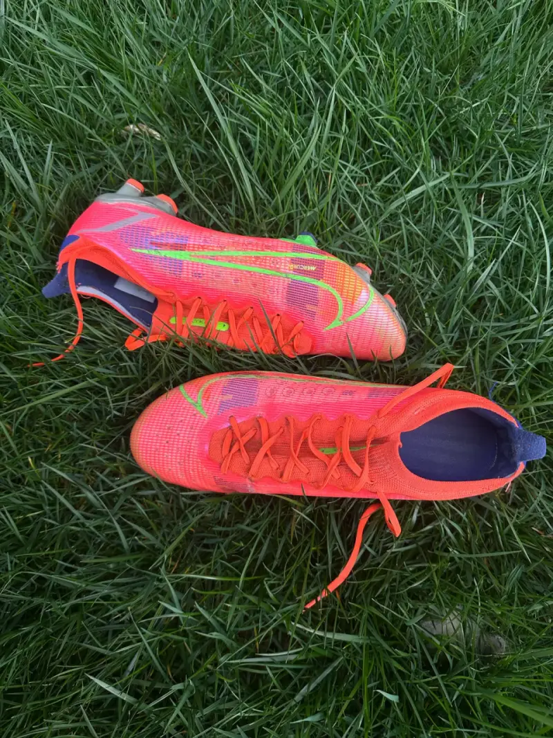 Zapatillas de fútbol Nike Mercurial naranja - 5