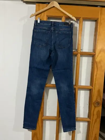 Jeans Skinny Azul Talla 40 - miniatura 2