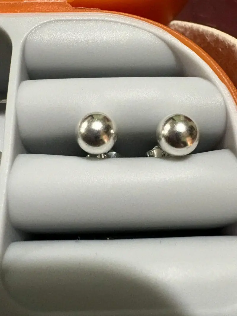 Set de aros de plata con diseños variados - 2