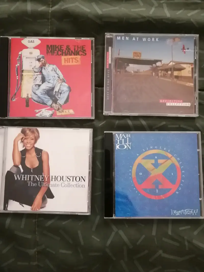Colección de CDs de música pop y rock, 80s - 3