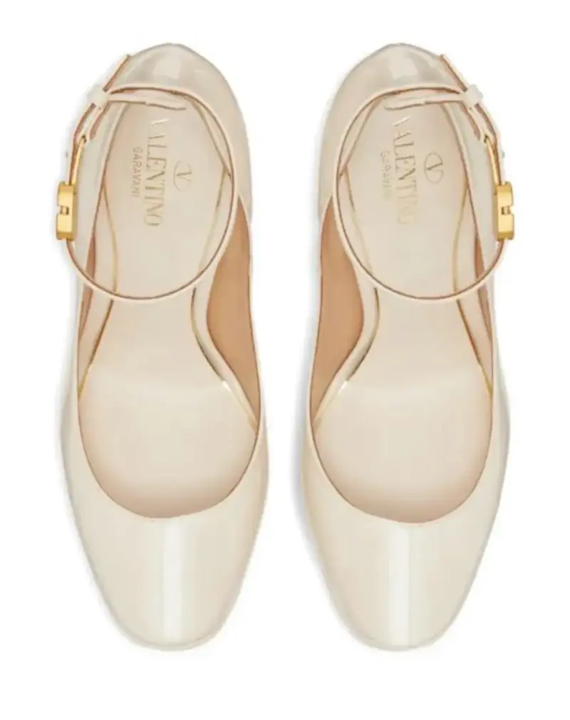 Zapatos de plataforma Valentino Garavani blancos - 4