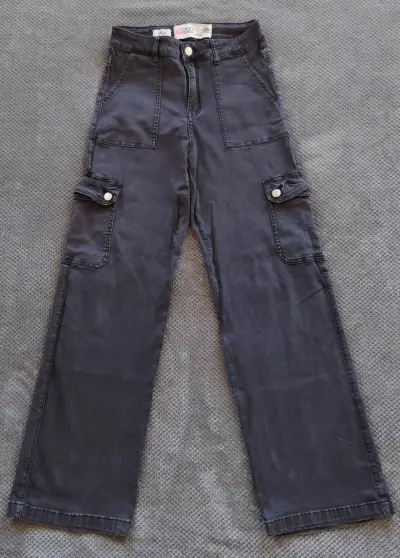 Pantalones cargo negros Doo Australia - miniatura 1