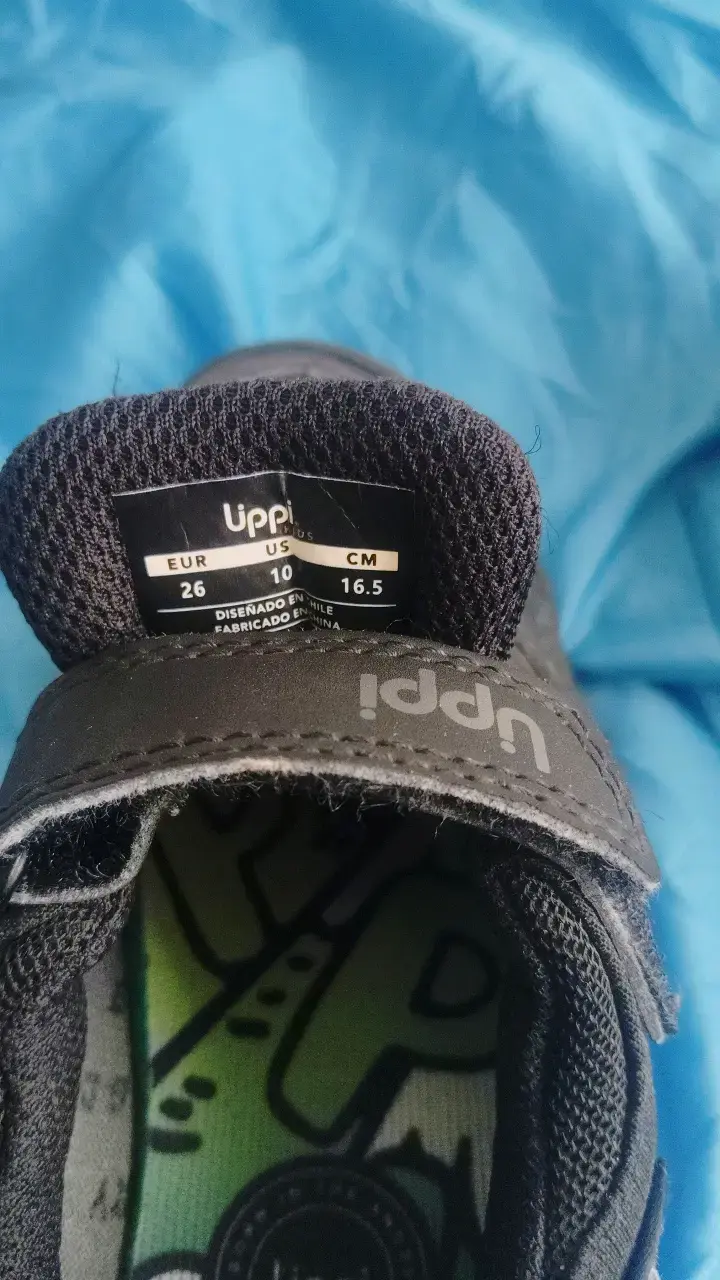 Zapatillas negras para niños lippi talla 26 - 3