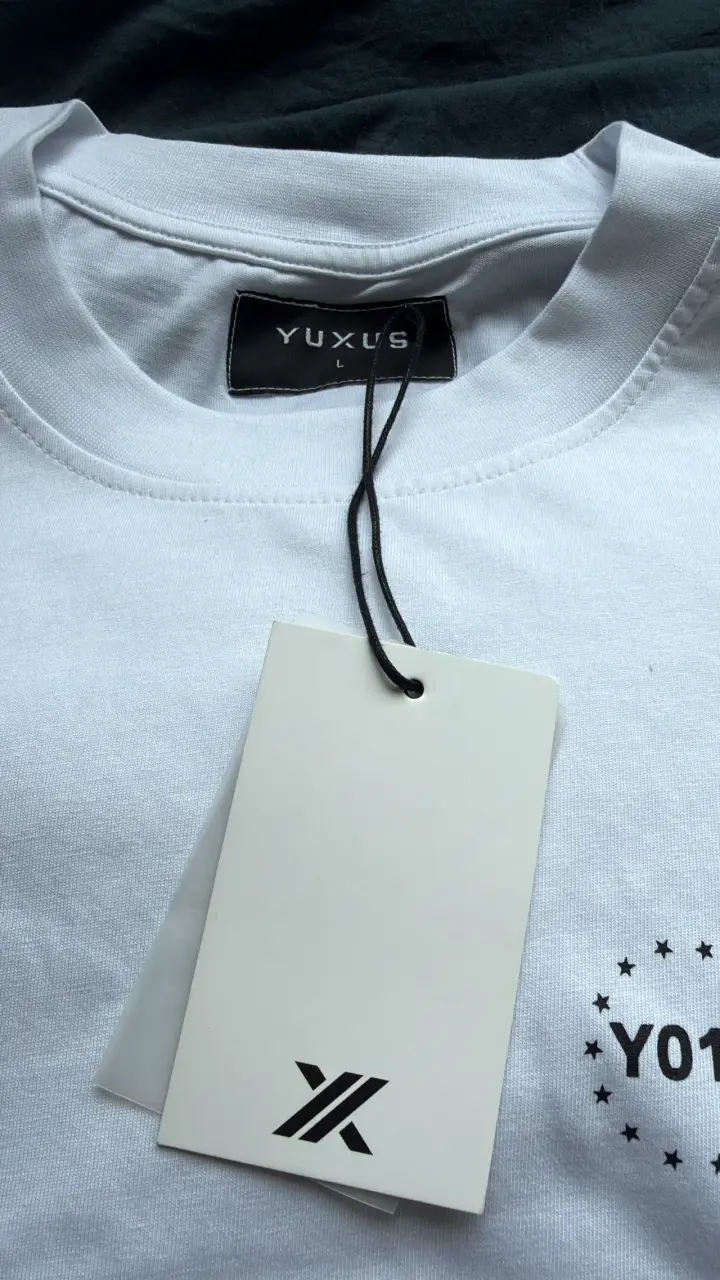 Polera Blanca Yuxus Unisex - 3