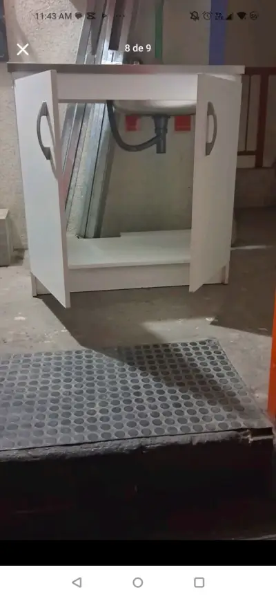 Cocina a gas de acero inoxidable con horno - miniatura 2