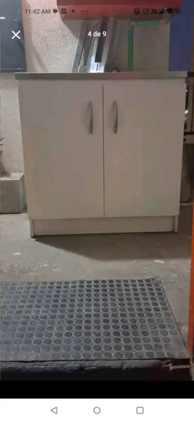 Cocina a gas de acero inoxidable con horno - miniatura 4