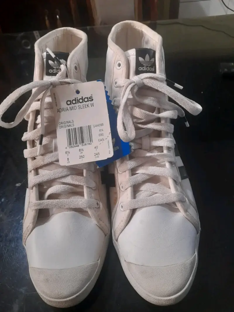 Zapatillas Adidas Adria Mid Sleek W Blancas - 3