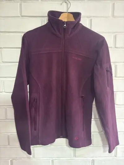 Chaqueta Polar Columbia Fast Trek Burdeo Mujer - miniatura 1