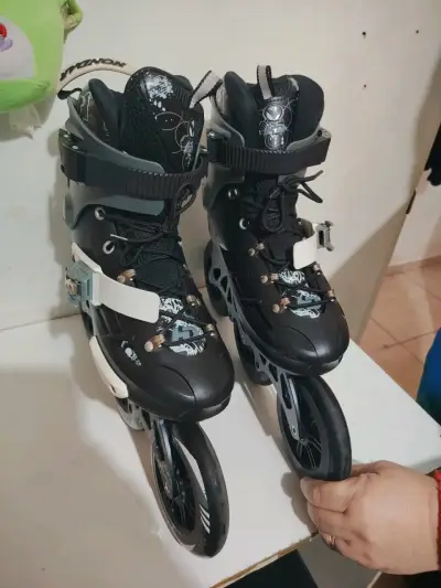 Patines en línea Hondar Titan Roller negros 42 - miniatura 2