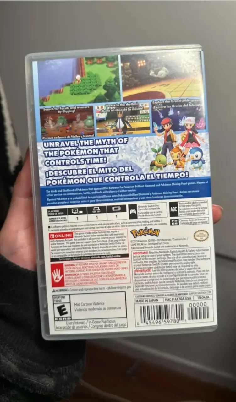 Juego Pokémon Brilliant Diamond para Nintendo Switch - 2