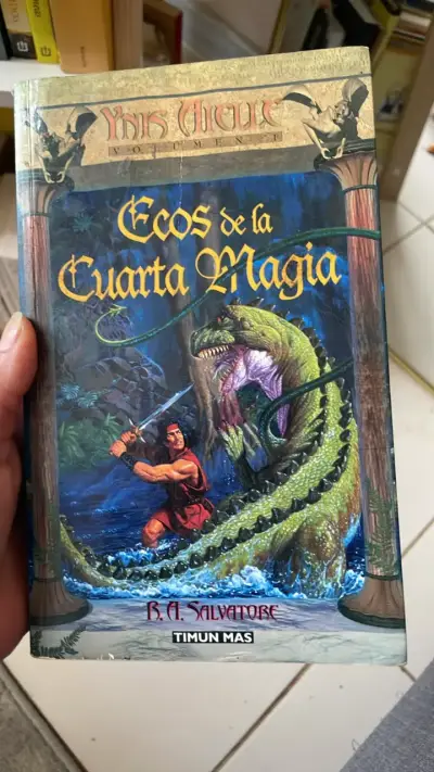 Libro Ecos de la Cuarta Magia de R.A. Salvatore - miniatura 1