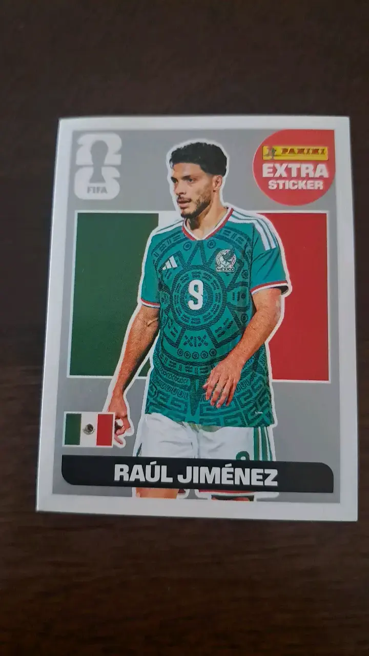 Lamina de raul jimenes silver copa mundial 2026 - 1
