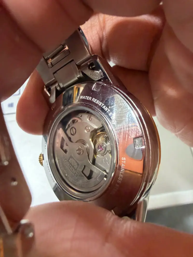 Reloj Orient Day & Night Open Heart Automático - 3