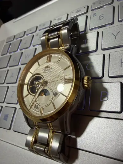 Reloj Orient Day & Night Open Heart Automático - miniatura 5
