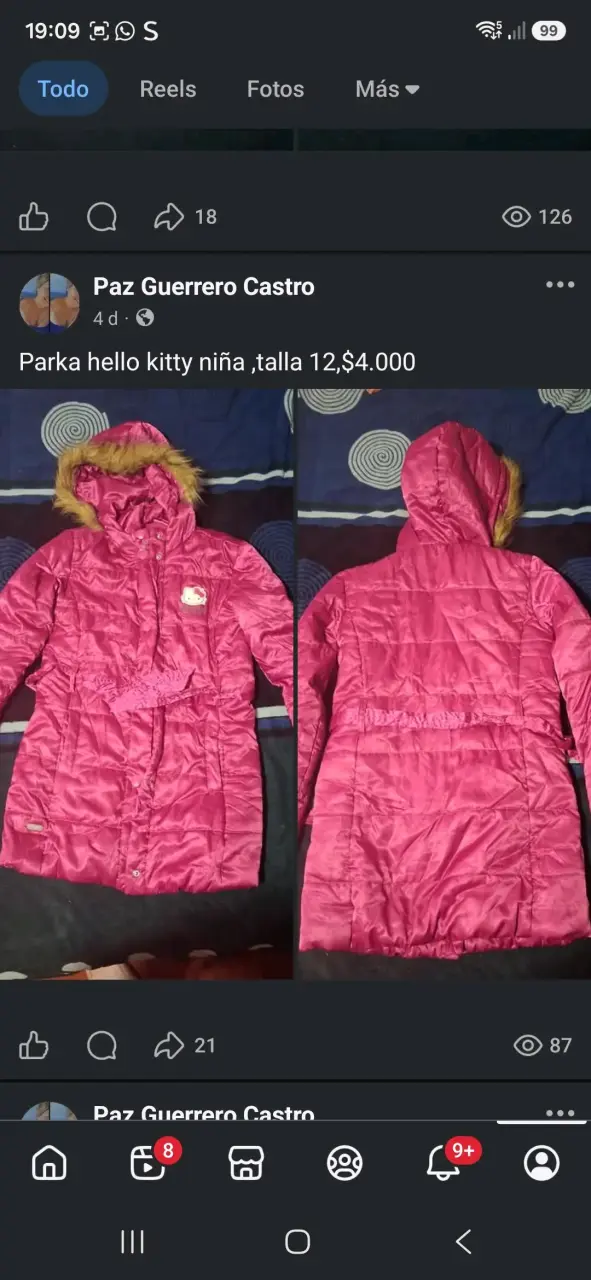 Cortaviento H&M para niña talla 12 - 2
