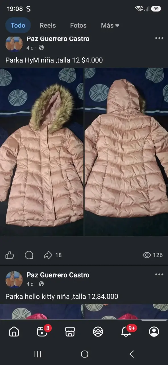 Cortaviento H&M para niña talla 12 - 3