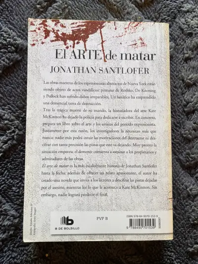 Libro 'El Arte de Matar' de Jonathan Santlofer - miniatura 2