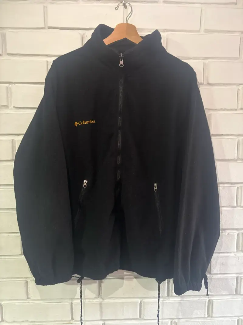Chaqueta Polar Columbia Titanium Vintage 90s Negro - 1
