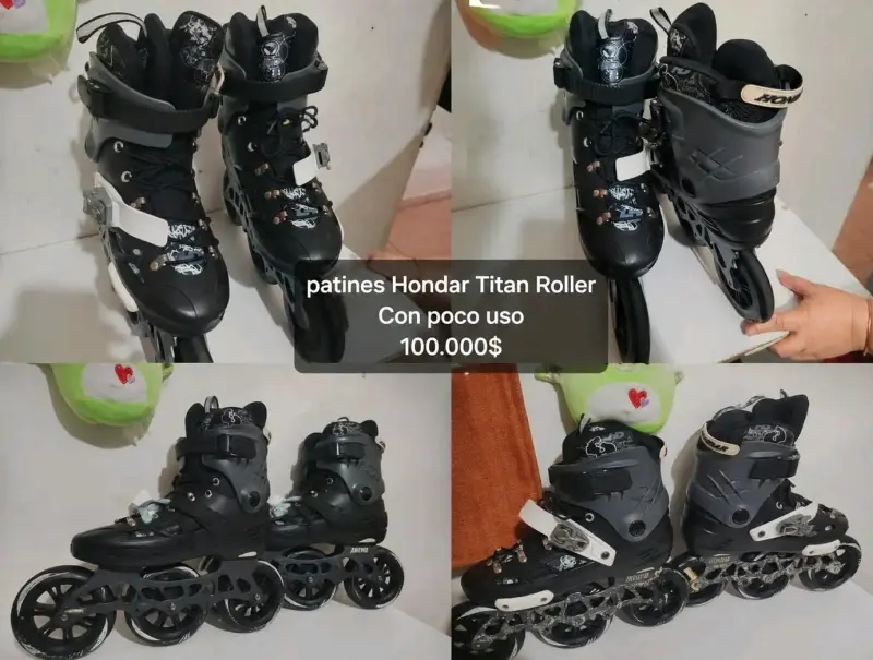 Patines en línea Hondar Titan Roller negros - 6