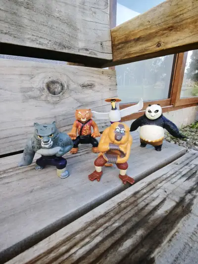 Figuras de acción Kung Fu Panda colección completa - miniatura 1